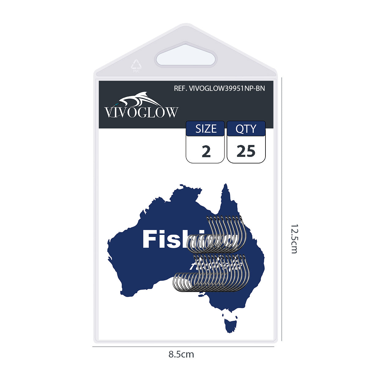 Inline Circle Hooks - 1X Fine