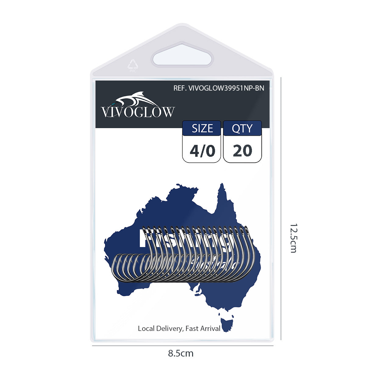 Inline Circle Hooks - 1X Fine