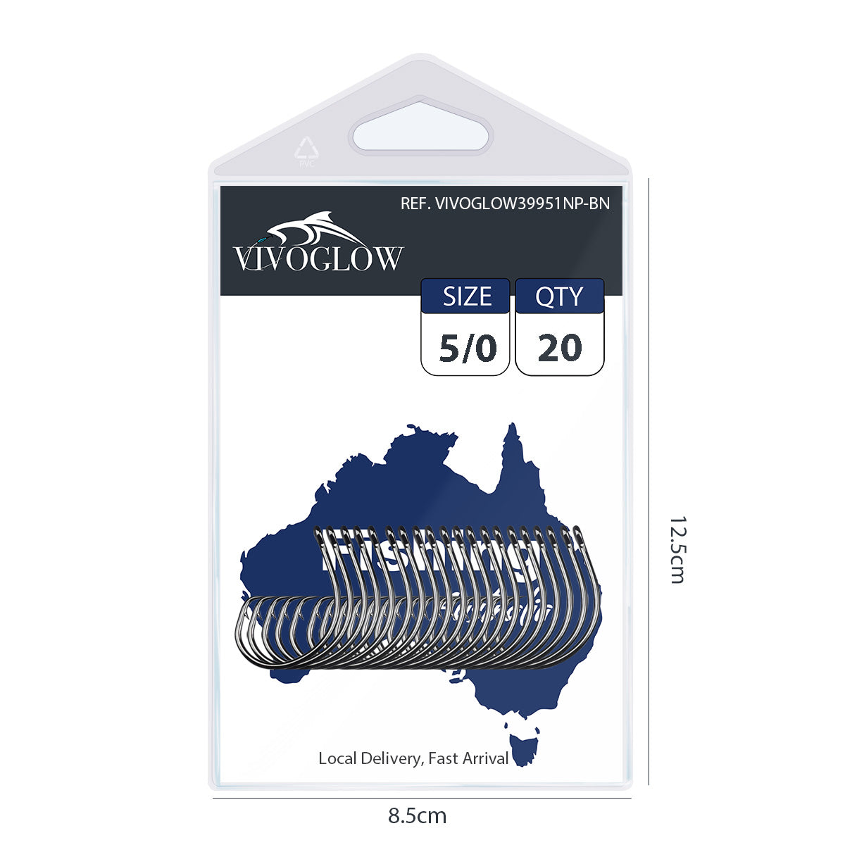 Inline Circle Hooks - 1X Fine