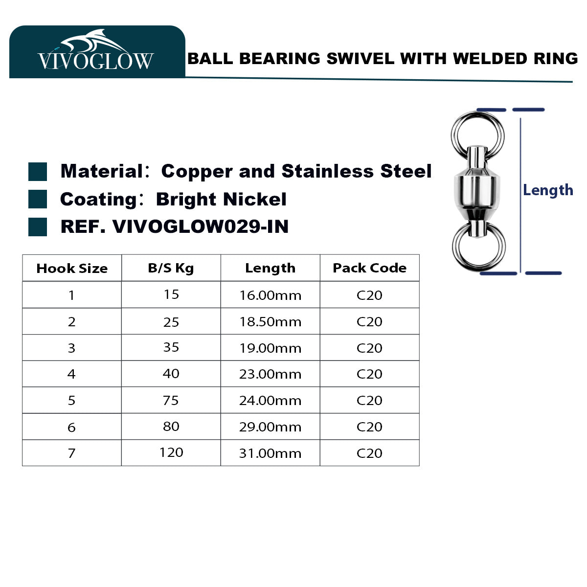 Demon Ball Bearing Swivel