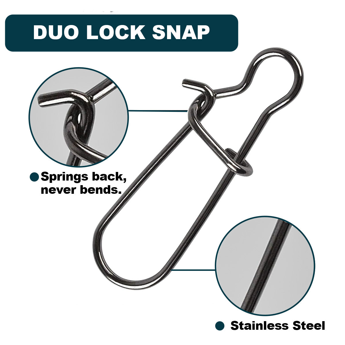 DUO LOCK SNAP Fishing Connector