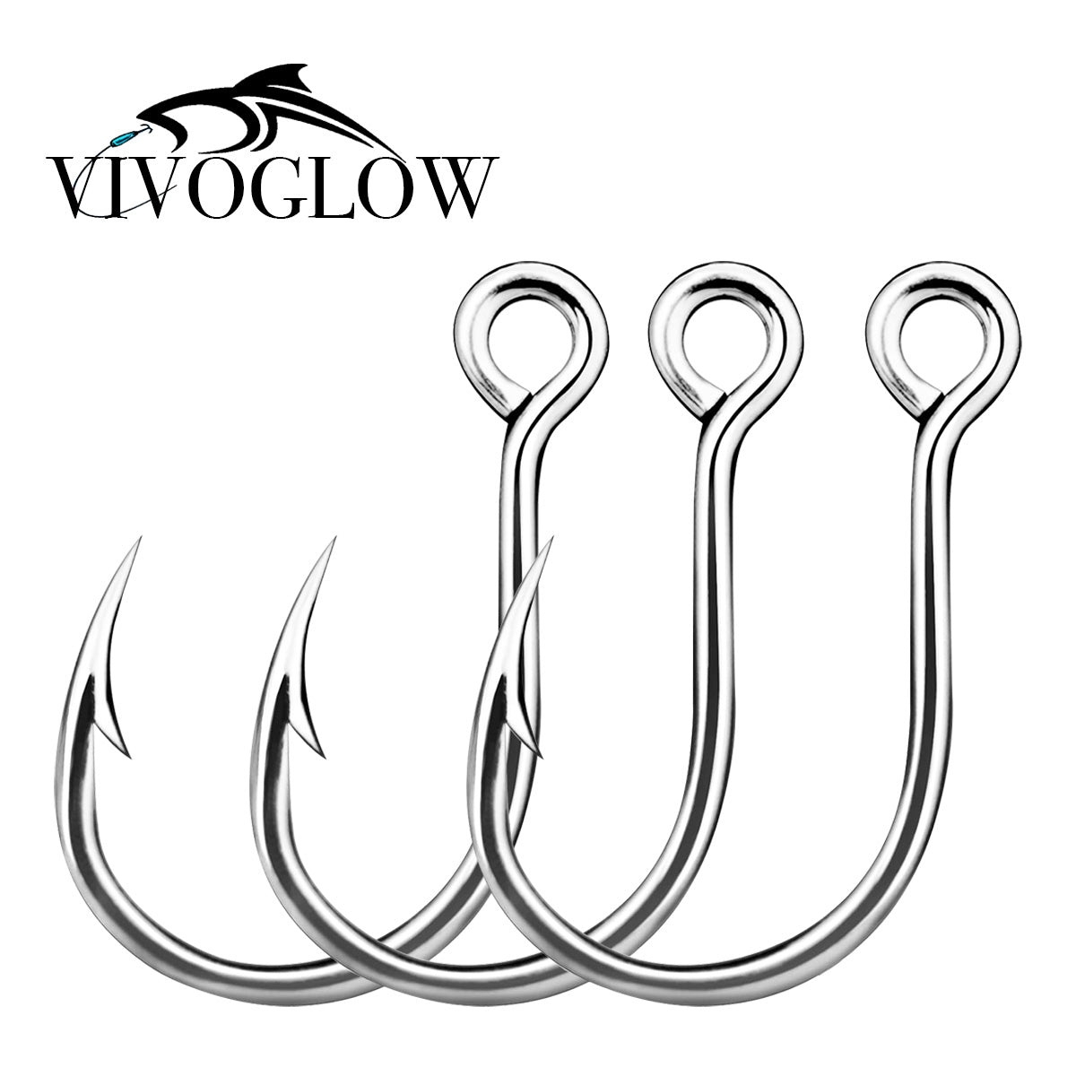 In-line Single Hooks For Lures