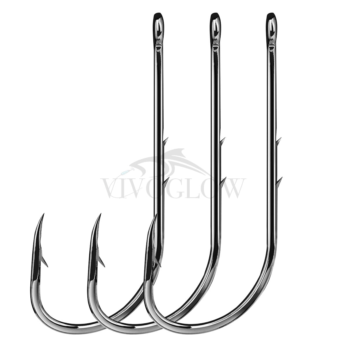 Long Baitholder Hooks- Black Nickel