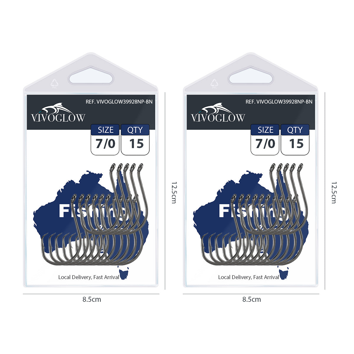 Octopus Circle Hooks- 1x Strong