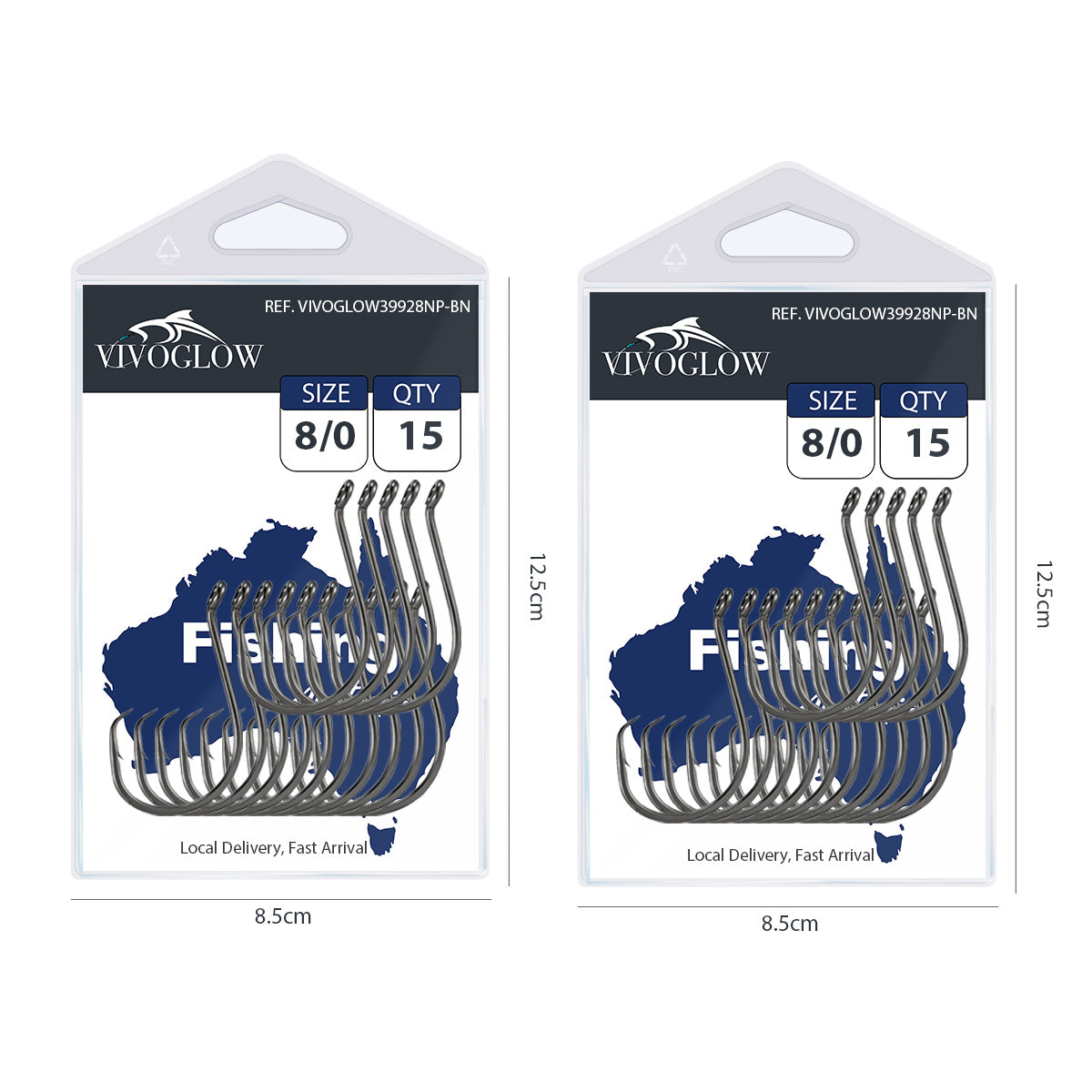 Octopus Circle Hooks- 1x Strong