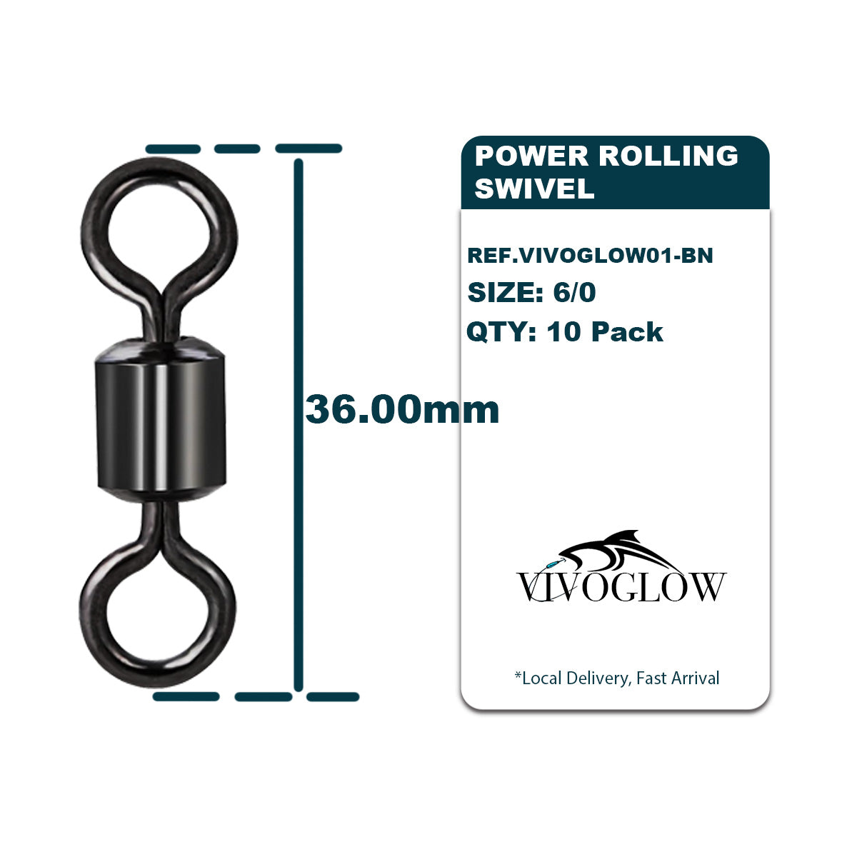 Power Rolling Swivel