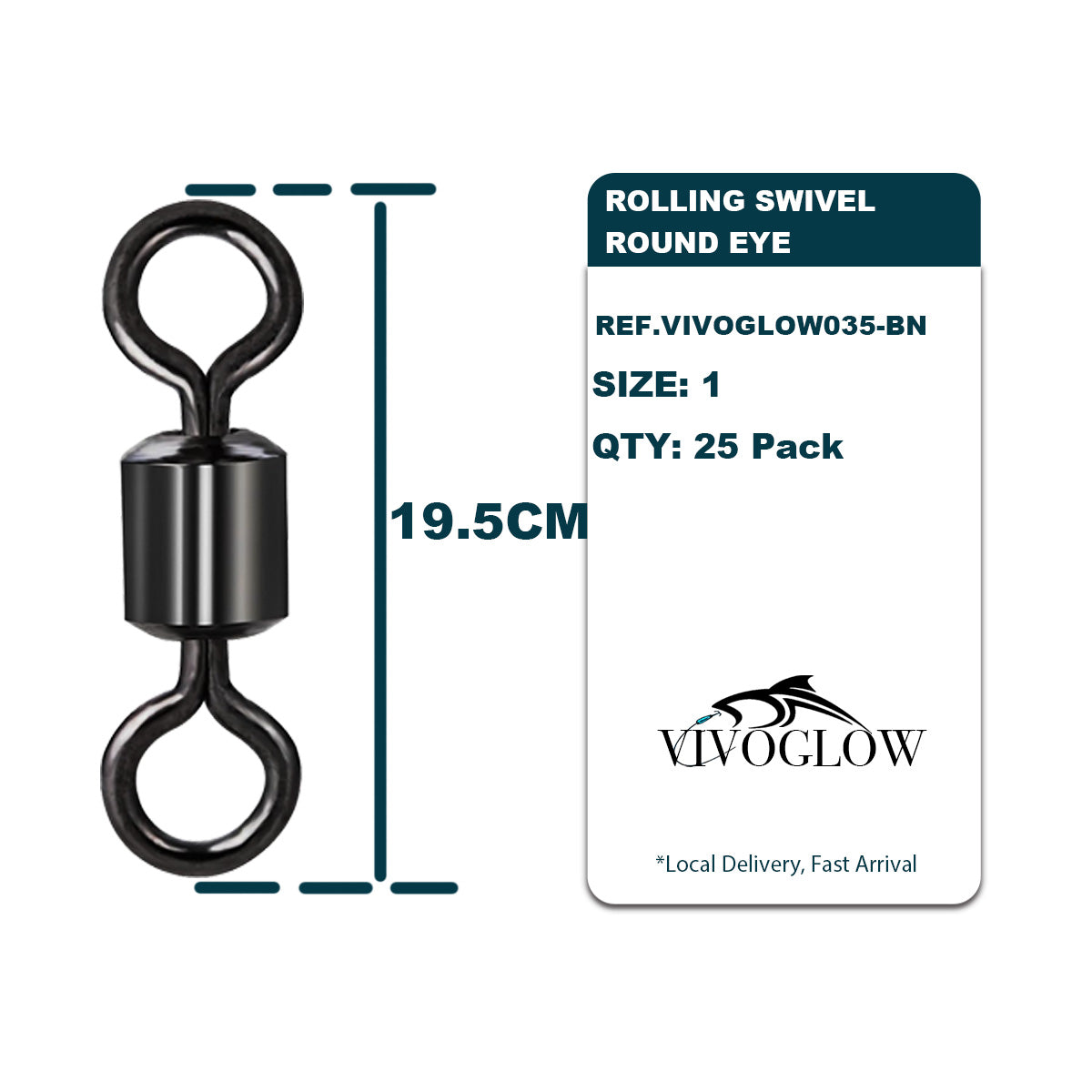 Rolling Swivel Round Eye