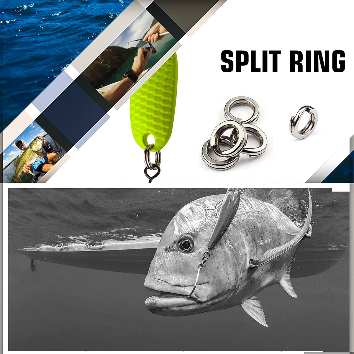 Fishing Split Ring