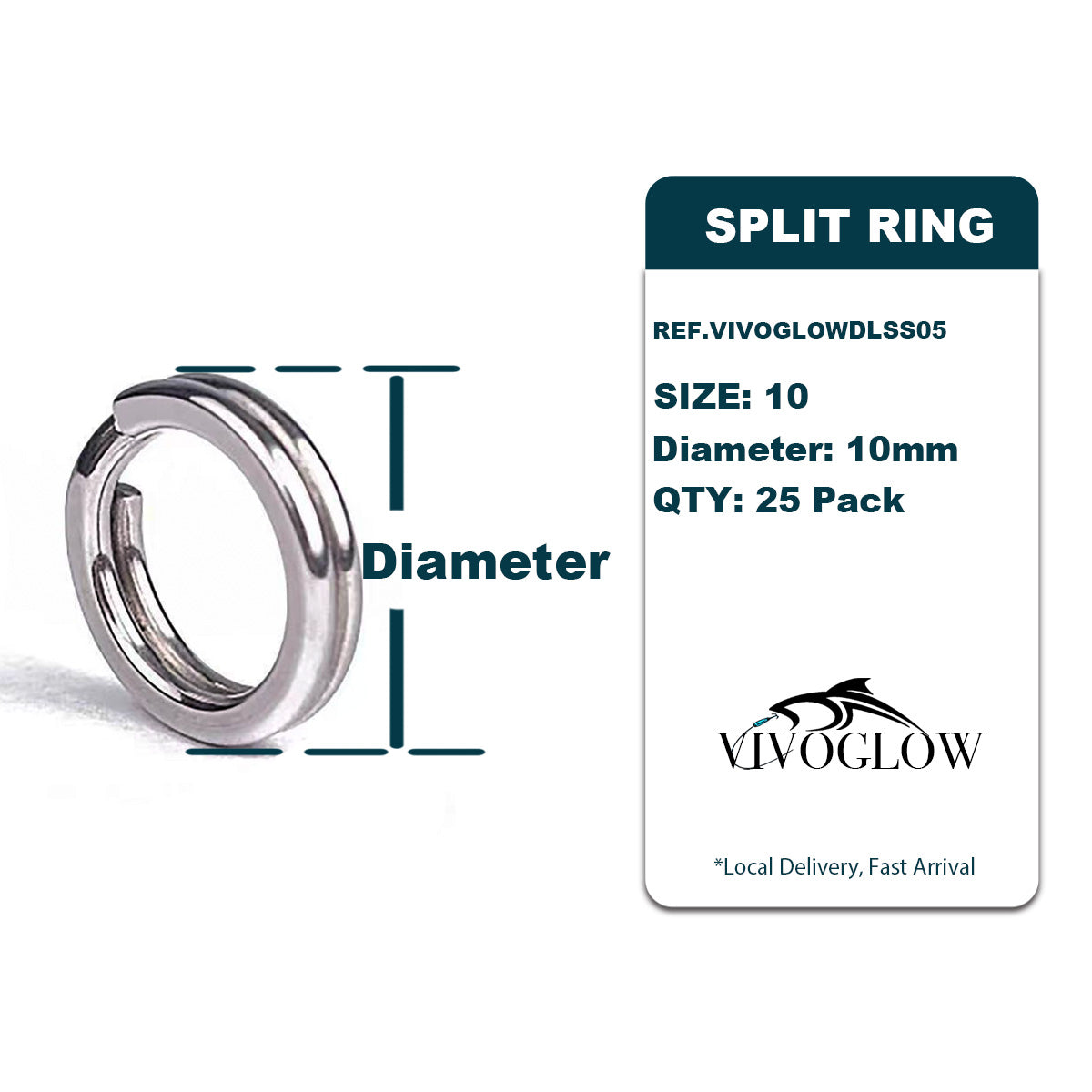 Fishing Split Ring
