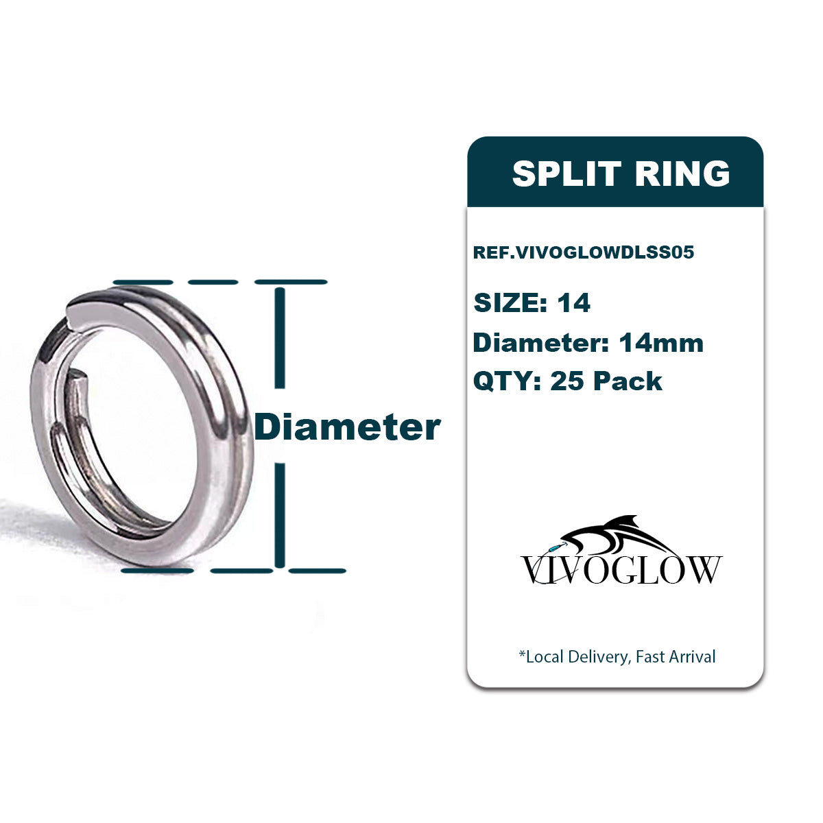 Fishing Split Ring