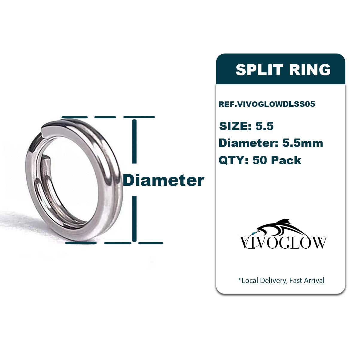 Fishing Split Ring