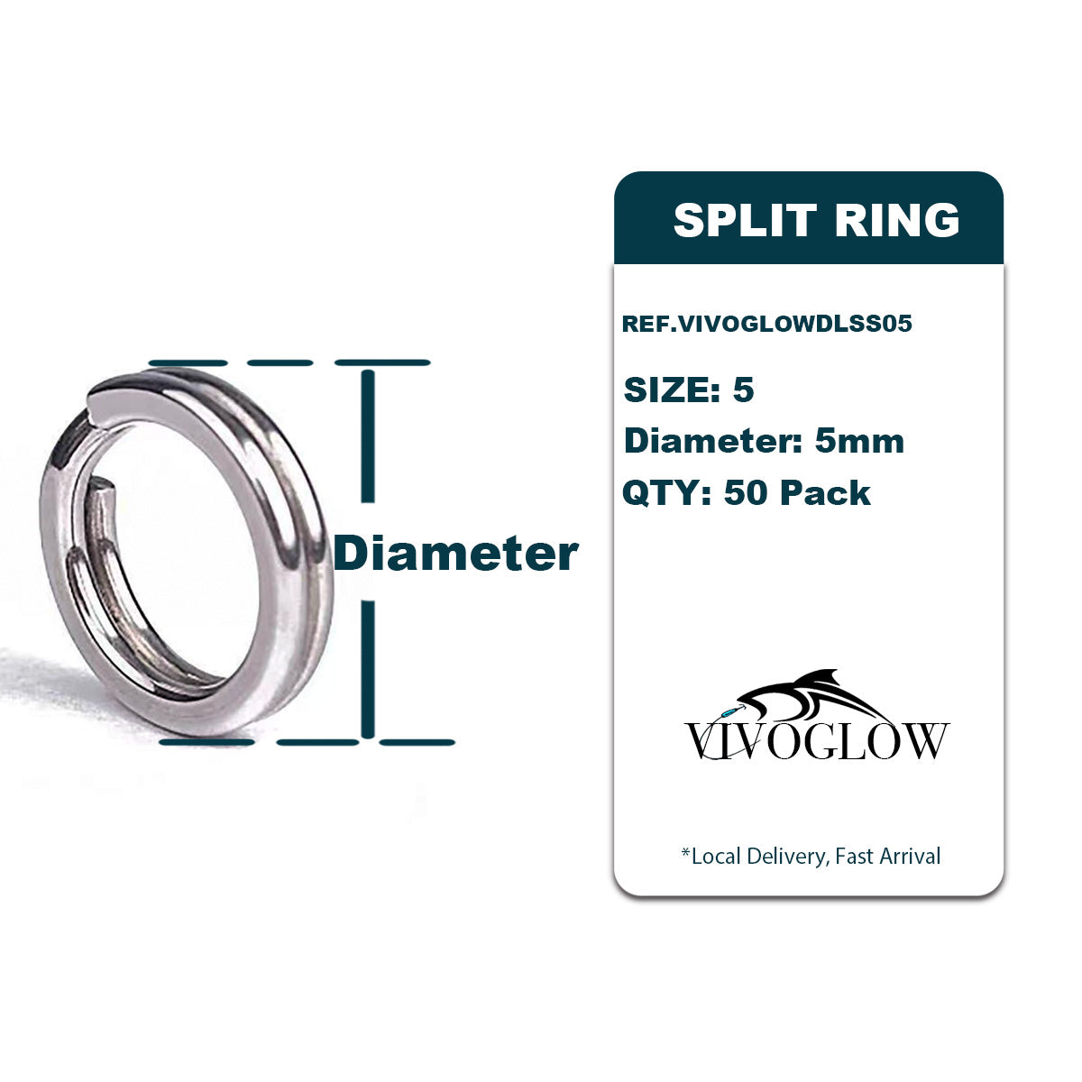 Fishing Split Ring