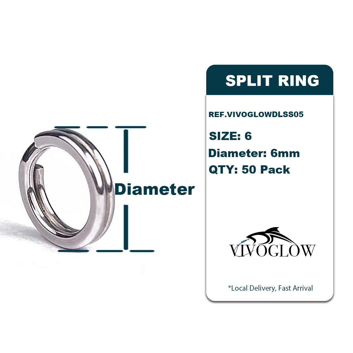 Fishing Split Ring