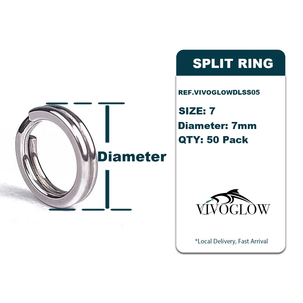 Fishing Split Ring
