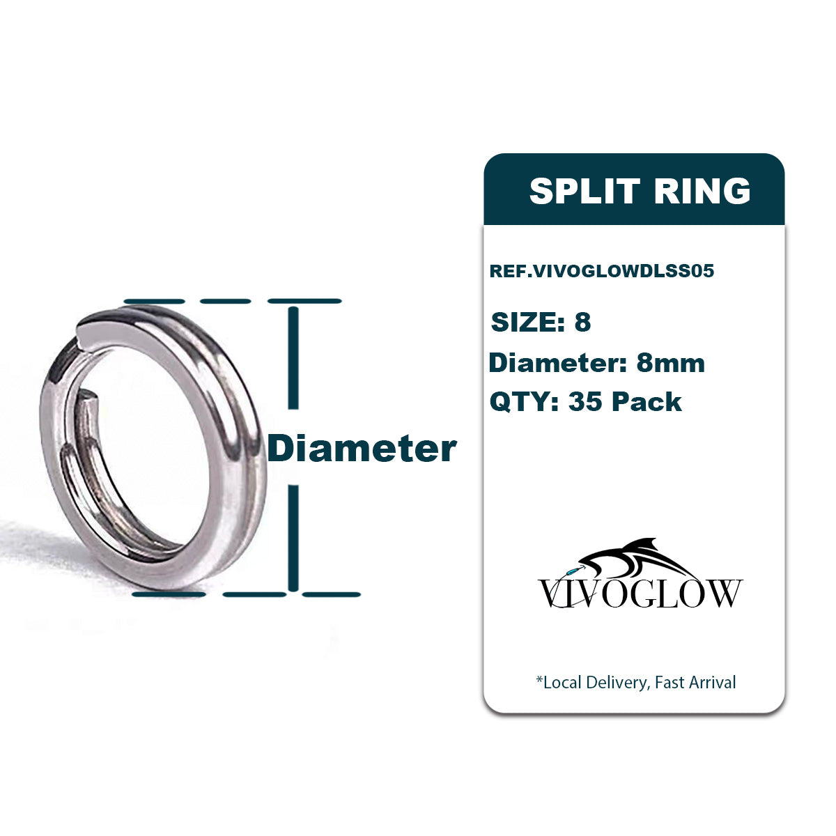 Fishing Split Ring