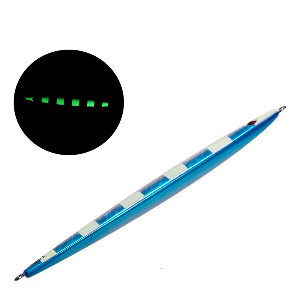 Slim Jig Lure Glow, Metal Lures for Deep Water Fishing - 100g/150g/200g/250g