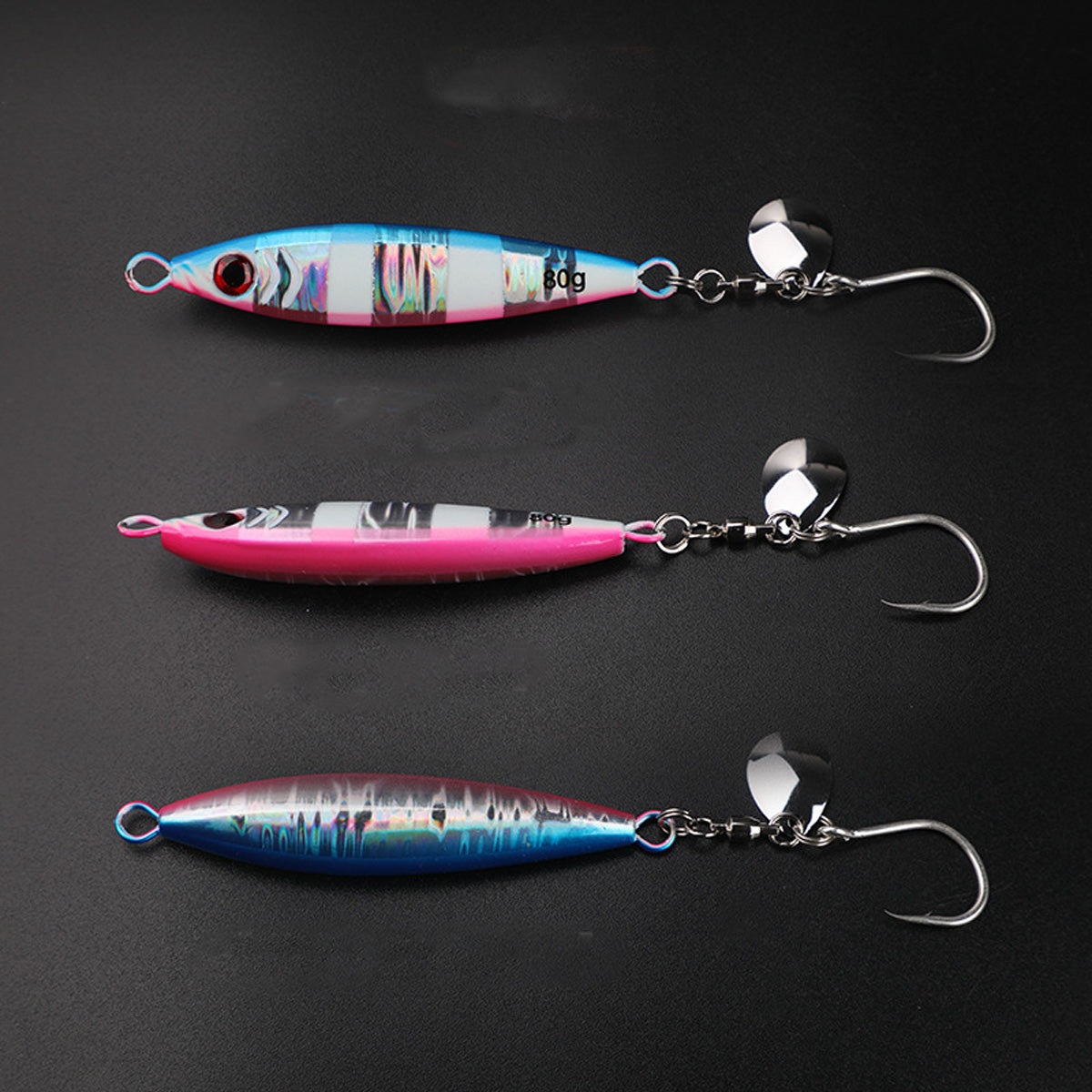 Tail Blade Metal Lure Saltwater Fishing Lures 40g 60g 80g