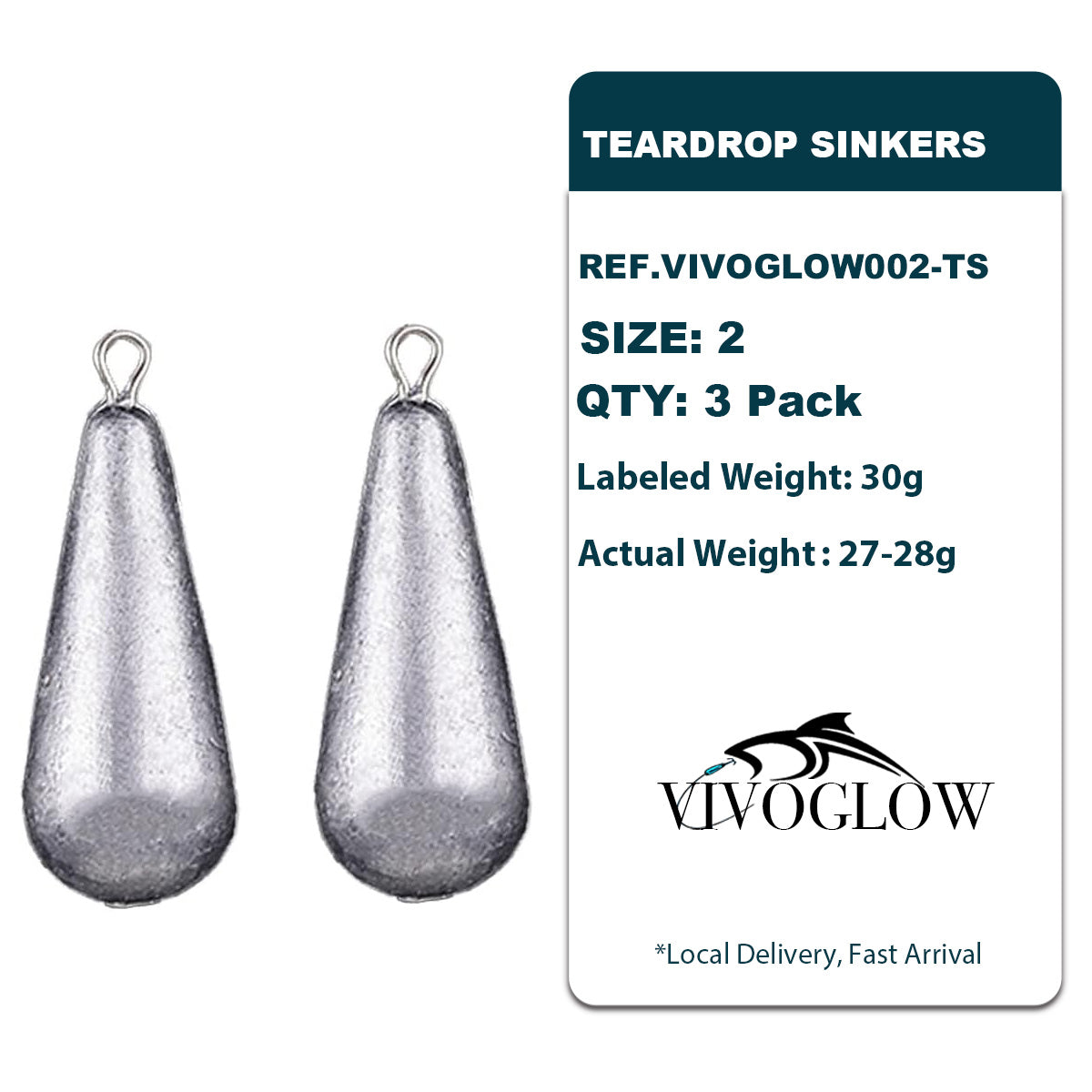 Teardrop Sinkers
