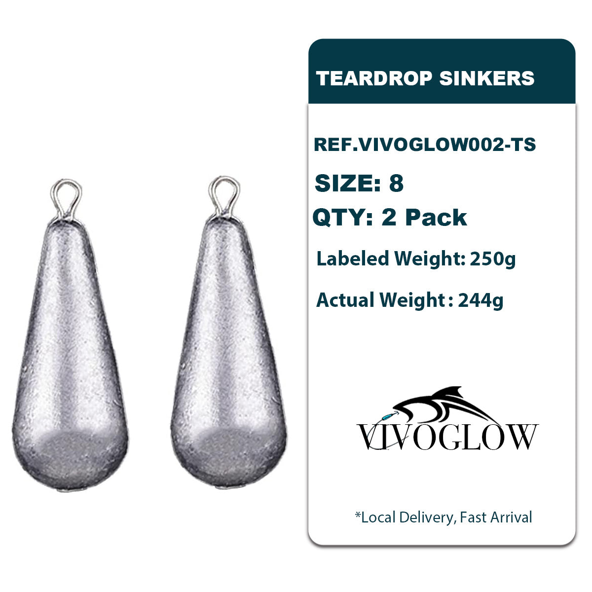 Teardrop Sinkers