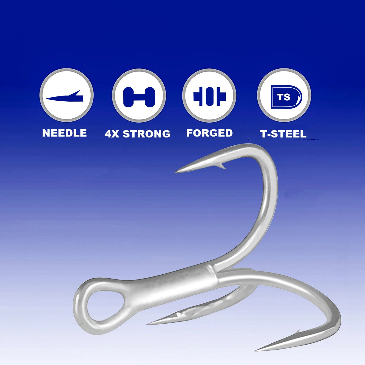 Barra Treble Hooks 4 x Strong