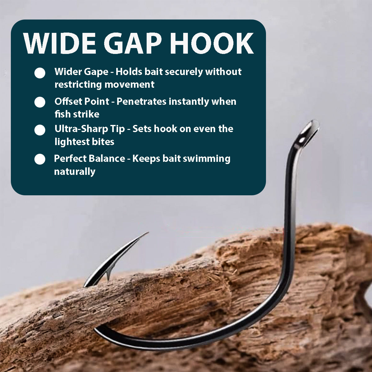 Wide Gap Hooks