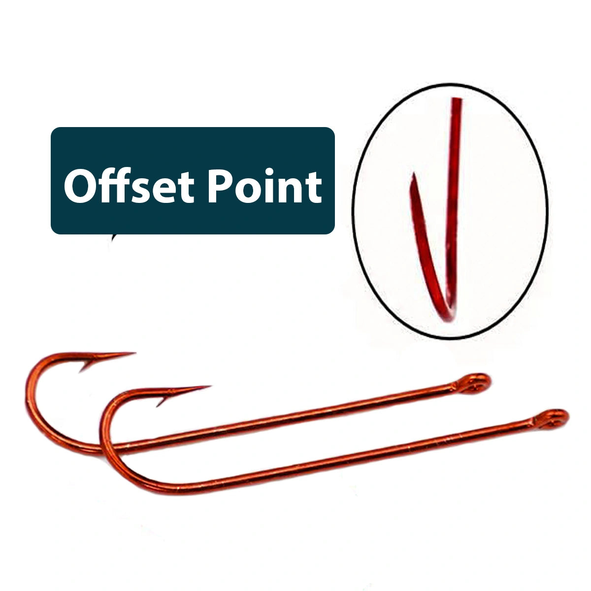 Bloodworm-R Carlisle Hook Long Shank Hooks