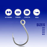 Inline Heavy Barbed Hook