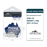 In-line Single Hooks For Lures