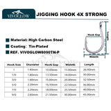 Assist Jigging Hooks