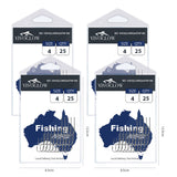 Long Baitholder Hooks- Black Nickel