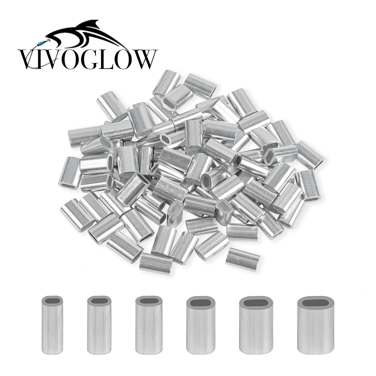 Mini Aluminium Crimp Sleeves