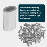 Mini Aluminium Crimp Sleeves