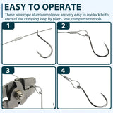 Mini Aluminium Crimp Sleeves