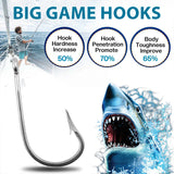 Stainless Southern & Tuna Big Game Hooks
