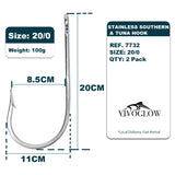Stainless Southern & Tuna Big Game Hooks