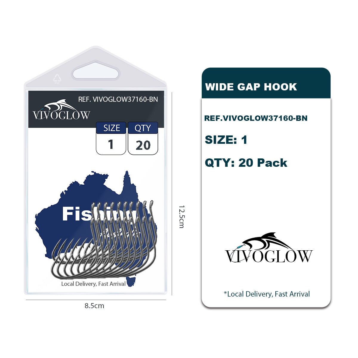 Wide Gap Hooks